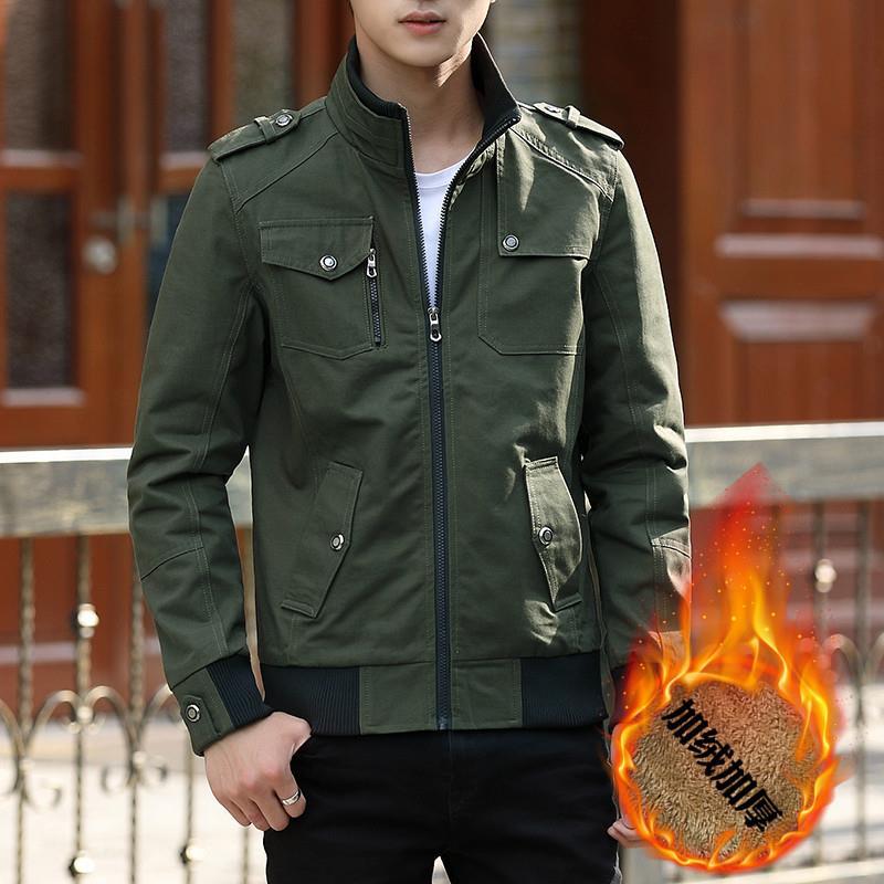 Men's Fleece-Lined Winter Jacket