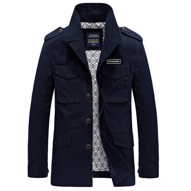 Men's Plus Size Casual Jacket