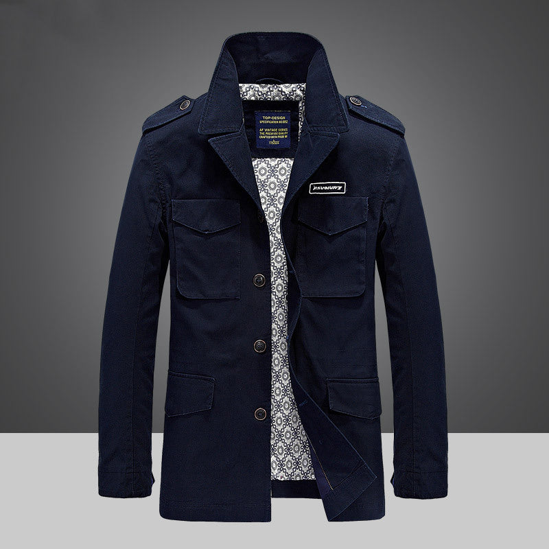 Men's Plus Size Casual Jacket