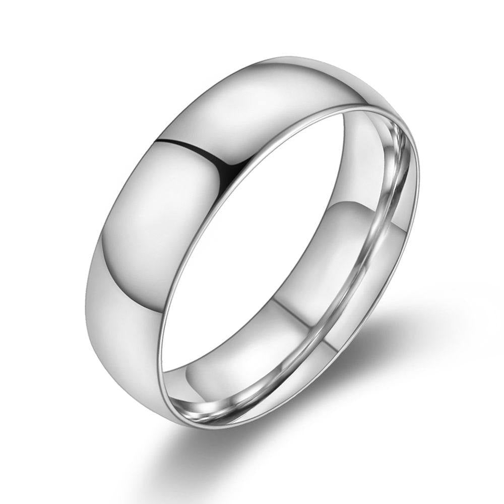 Gold Smooth Couple Ring