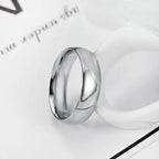 Gold Smooth Couple Ring