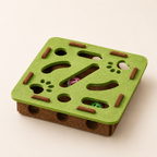 Interactive Cat Puzzle Maze Toy – Felt Box with Bell Ball for Indoor Cats