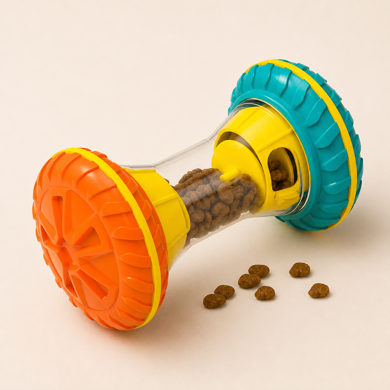 Interactive Dog Puzzle Toy – Treat Dispensing Slow Feeder for Boredom & Enrichment