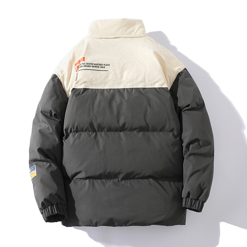 Men's Stand Collar Padded Jacket
