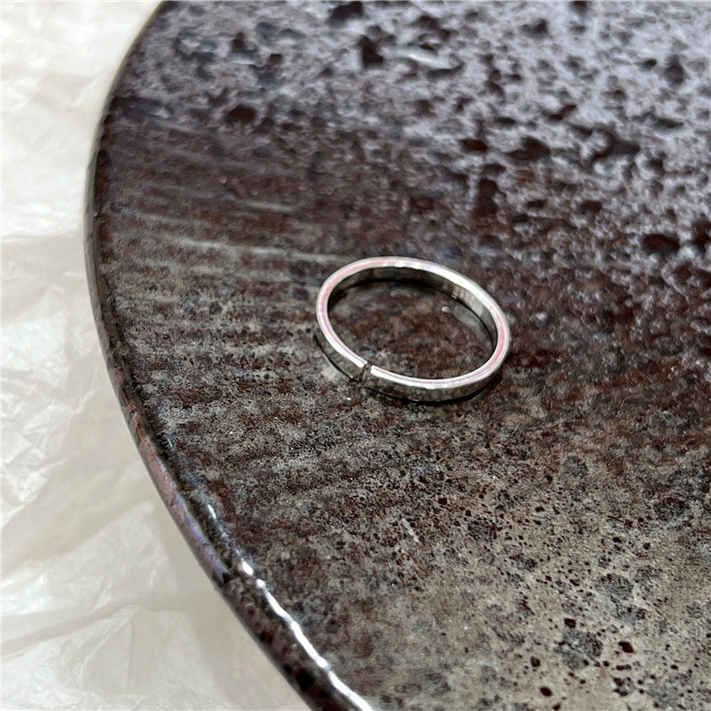 S925 Sterling Silver Retro Ring