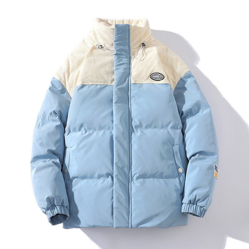 Men's Stand Collar Padded Jacket