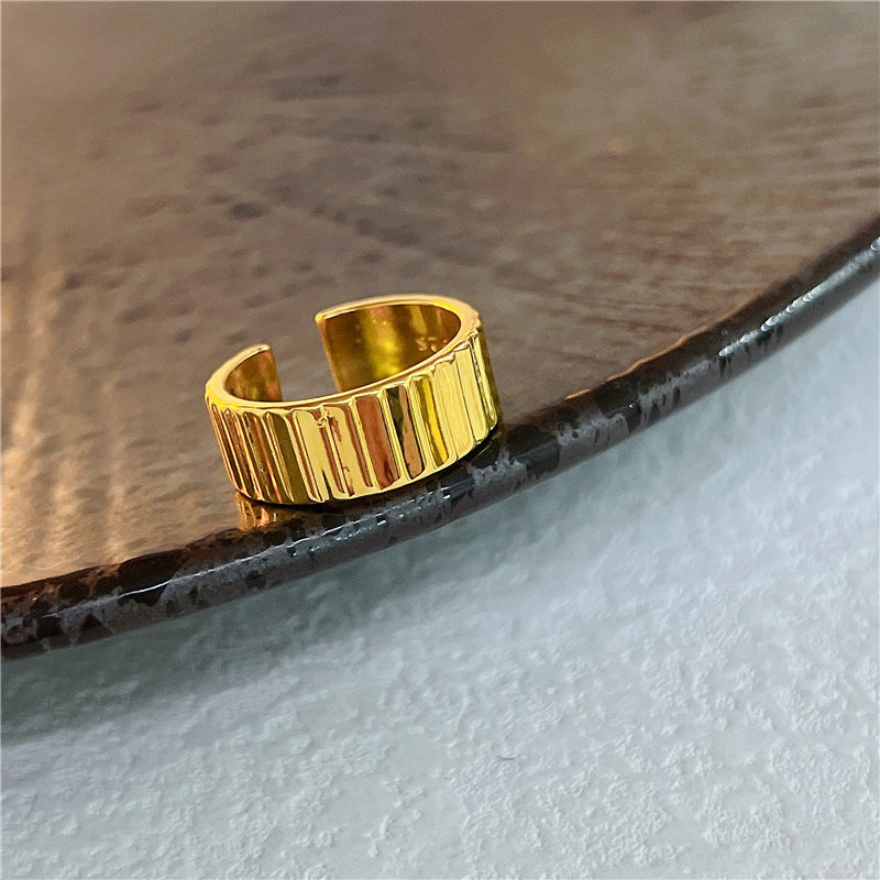 S925 Sterling Silver Retro Ring