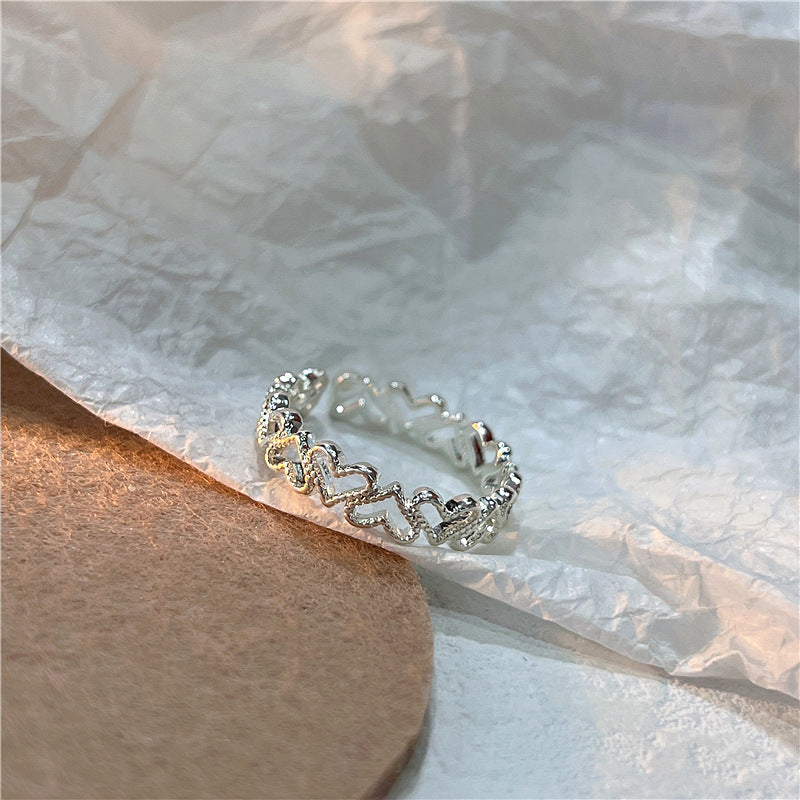 S925 Sterling Silver Retro Ring