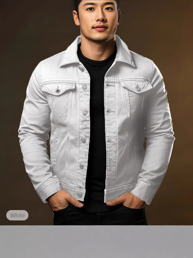Men's Casual Windproof Lapel Jacket