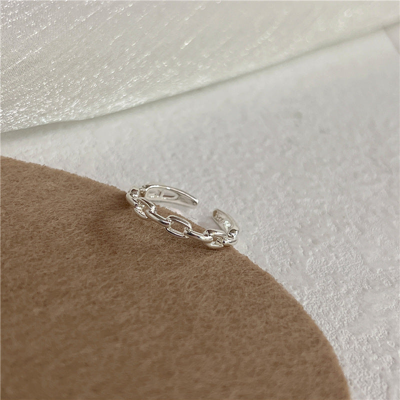 S925 Sterling Silver Retro Ring