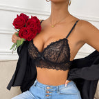 V-Neck Lace Backless Tube Top Vest
