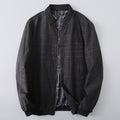 Men's Jacquard Baseball Collar Casual Jacket