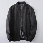 Men's Jacquard Baseball Collar Casual Jacket