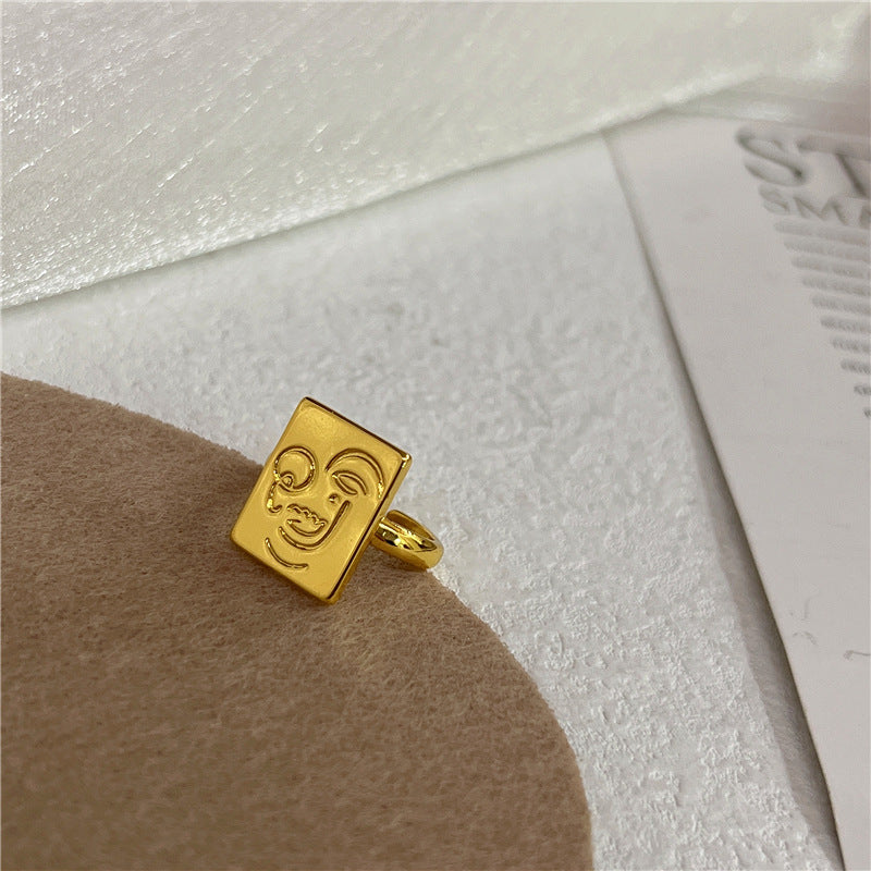 S925 Sterling Silver Retro Ring