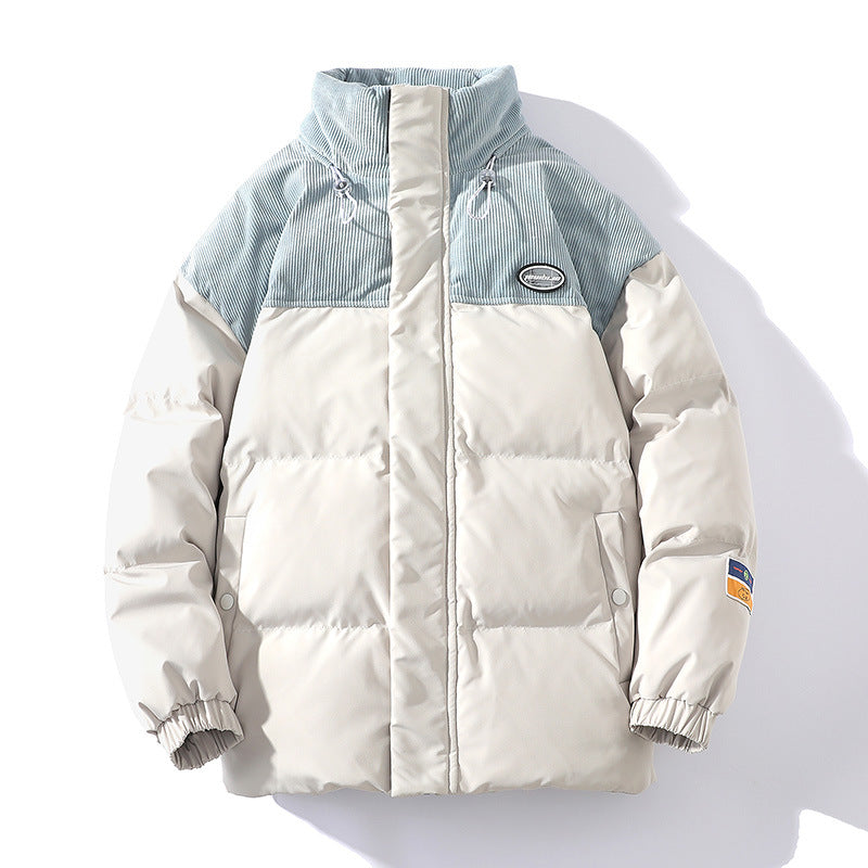 Men's Stand Collar Padded Jacket