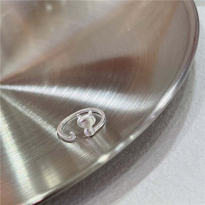 S925 Sterling Silver Retro Ring