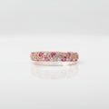 Pink Diamond Open Ring