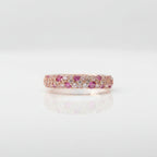 Pink Diamond Open Ring