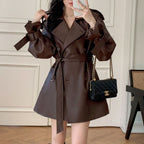 Women's Maillard PU Leather Jacket