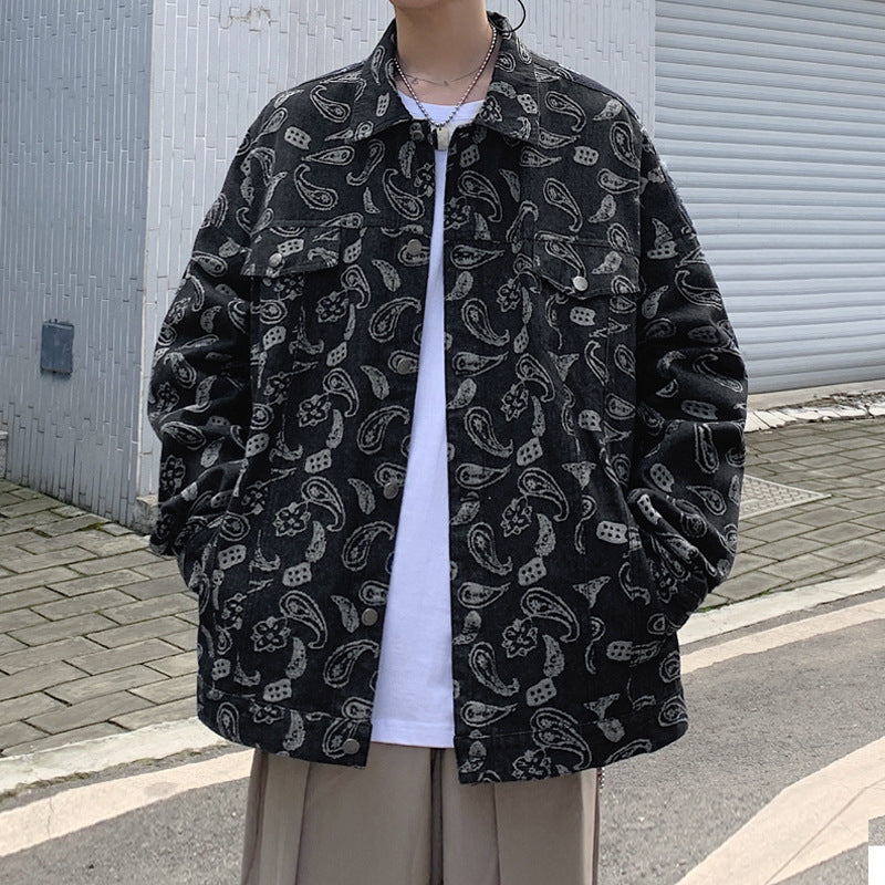 Men's Loose Casual Denim Jacket