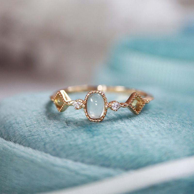 Royal Blue Zircon Ring
