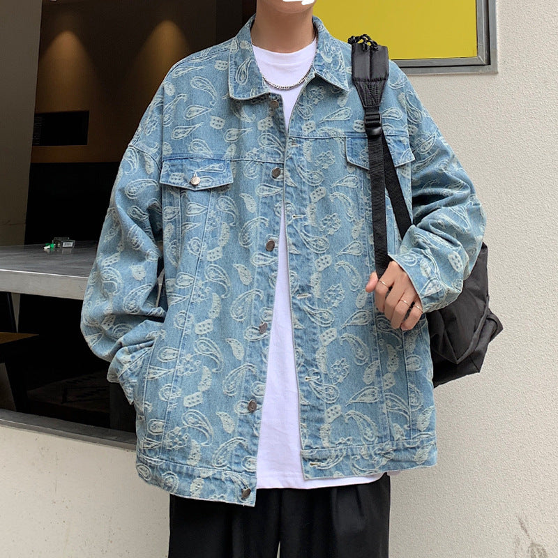 Men's Loose Casual Denim Jacket