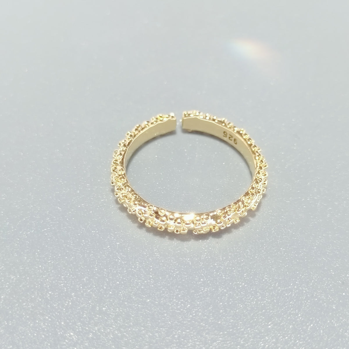 S925 Sterling Silver Retro Ring