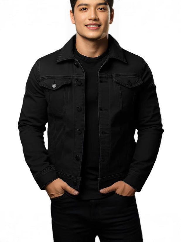 Men's Casual Windproof Lapel Jacket