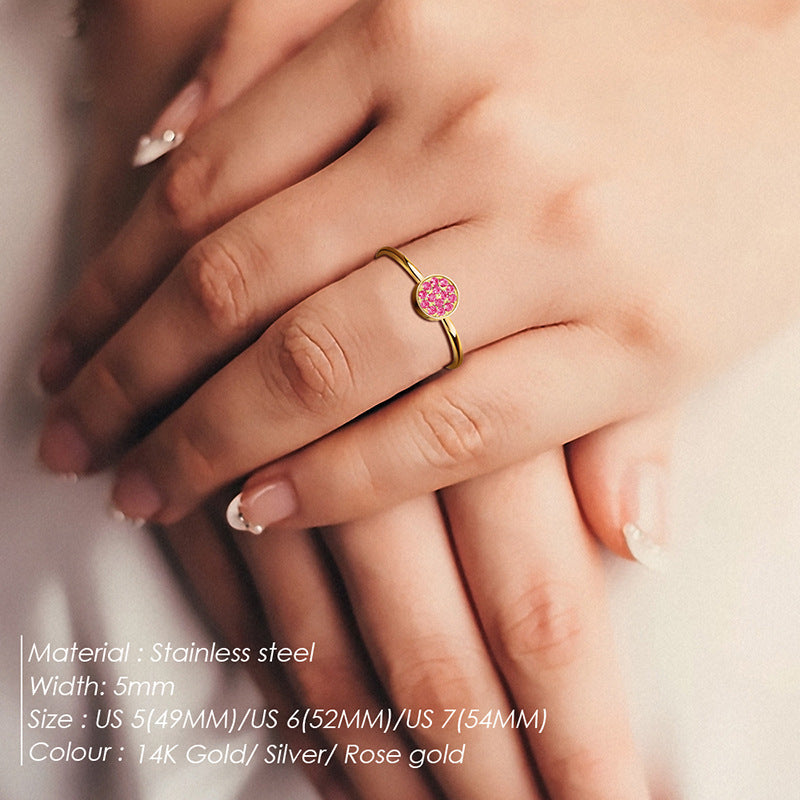 Birthstone Ring