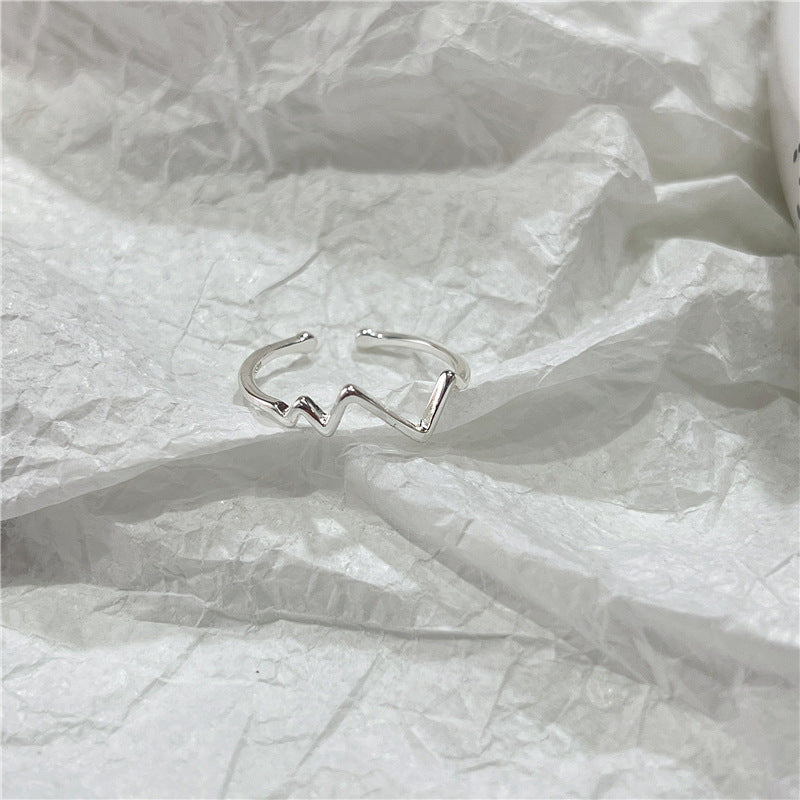 S925 Sterling Silver Retro Ring