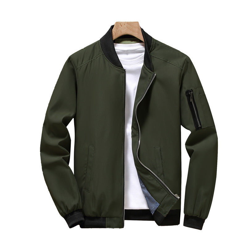 Men's Stand Collar Spring Jacket