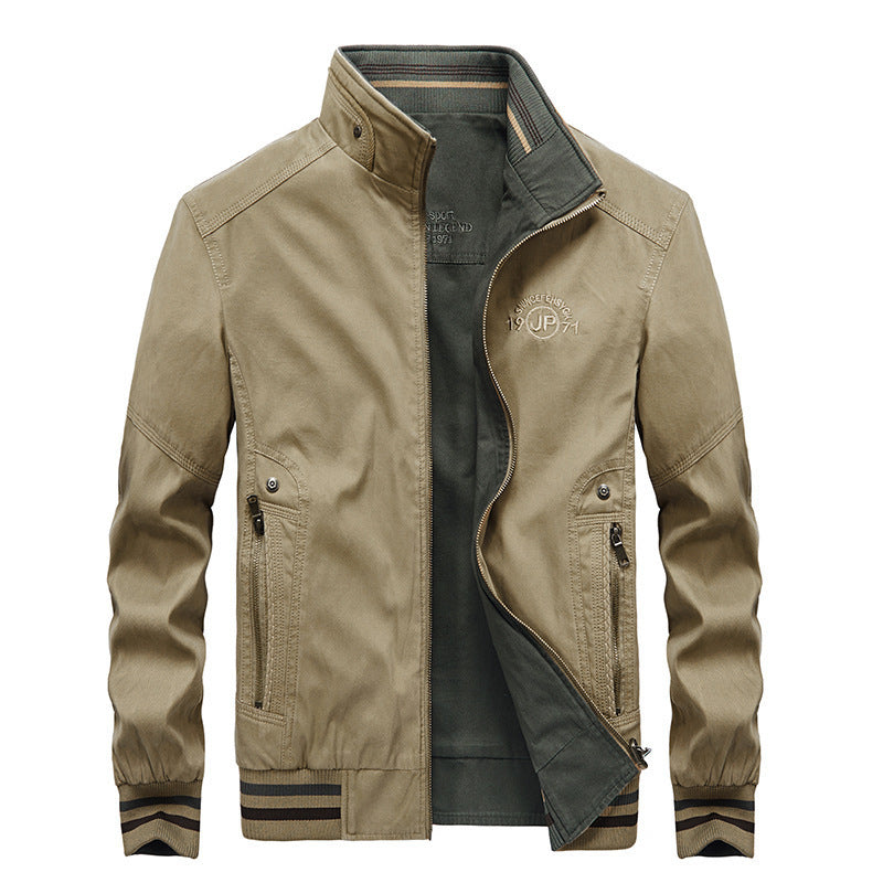 Men's Double-Sided Cotton Jacket Plus Size