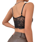 Lace Hollow Open Back Camisole Vest