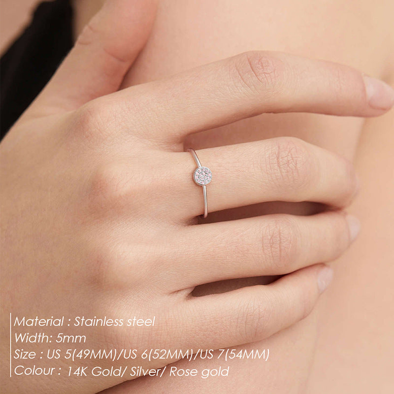 Diamond Birthstone Ring