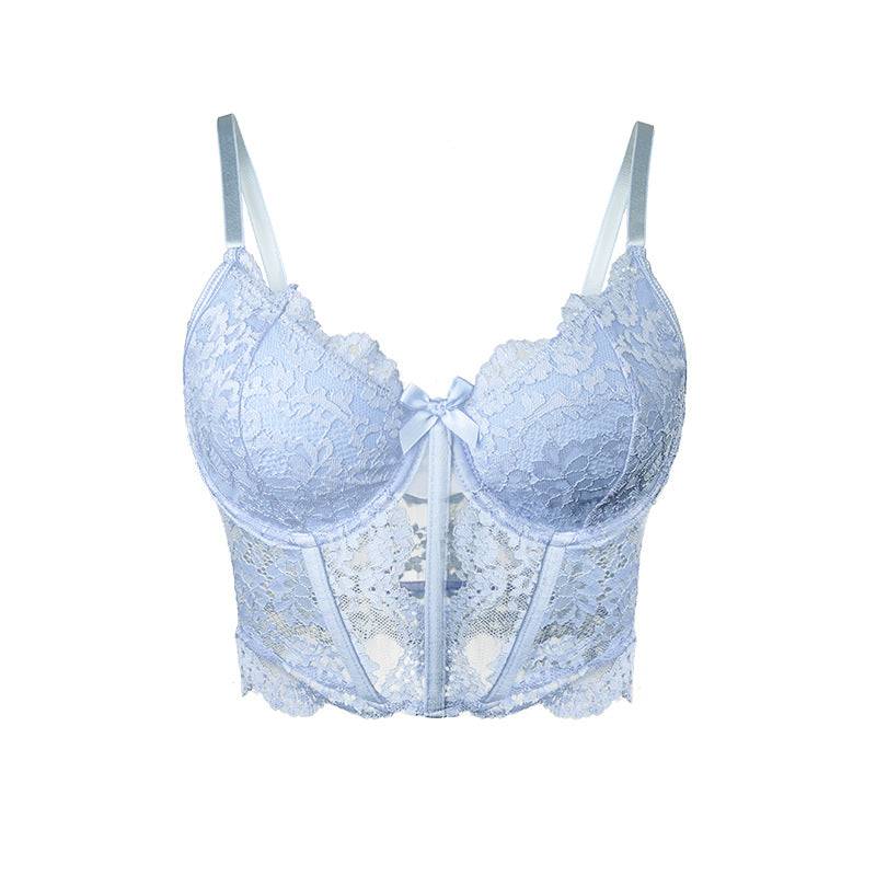 Lace See-Through Hollow Bra Camisole Top