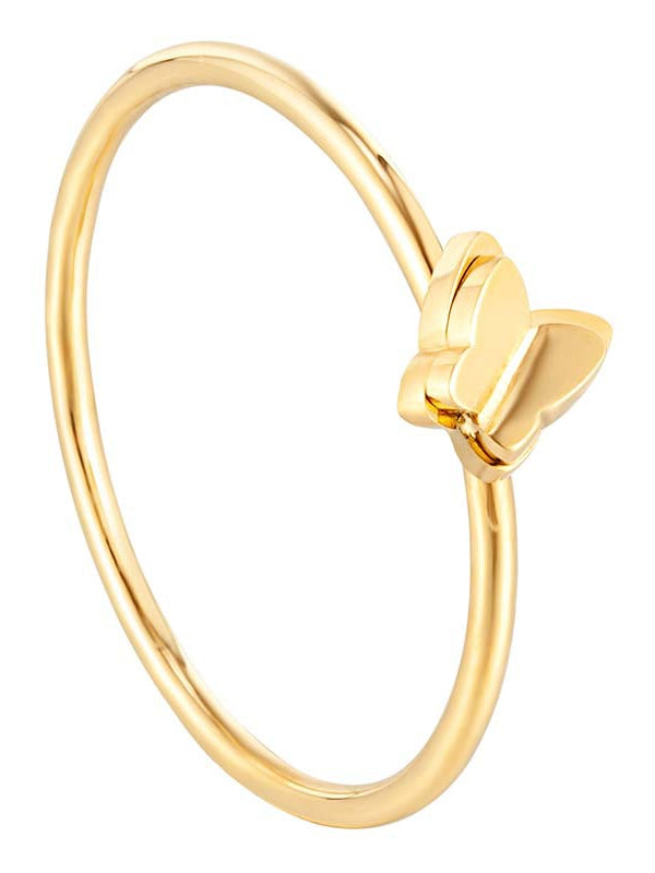 French Double Butterfly Ring
