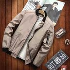 Men's Stand Collar Spring Jacket