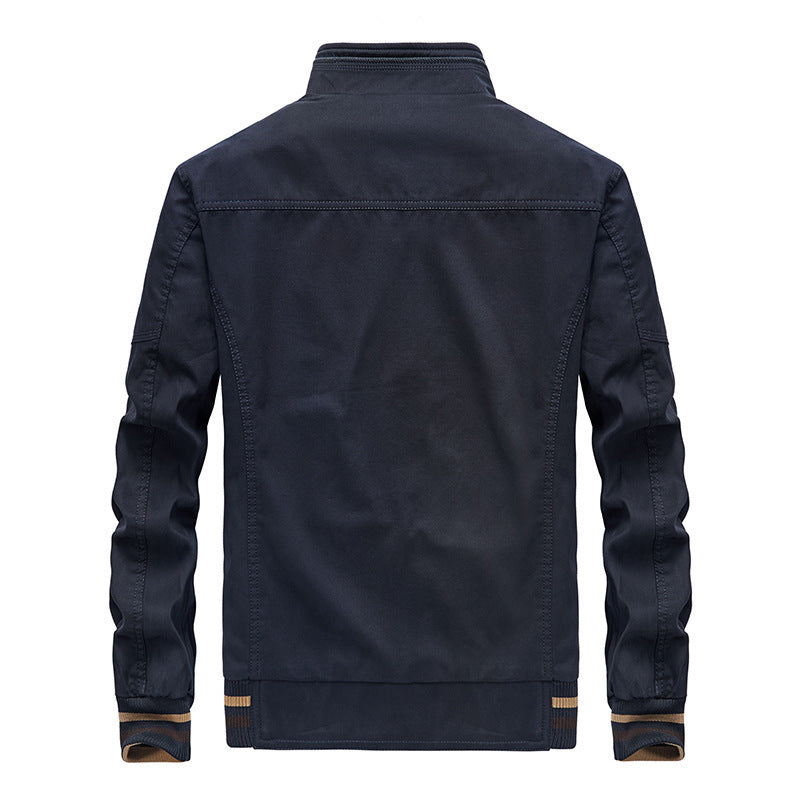Men's Double-Sided Cotton Jacket Plus Size