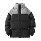 Men's Stand Collar Padded Jacket