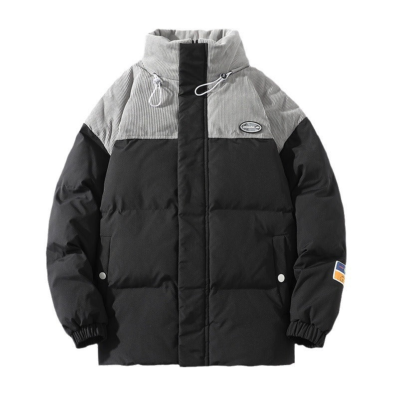 Men's Stand Collar Padded Jacket