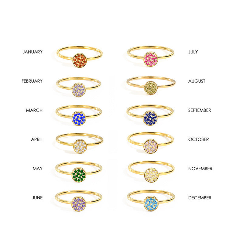 Diamond Birthstone Ring