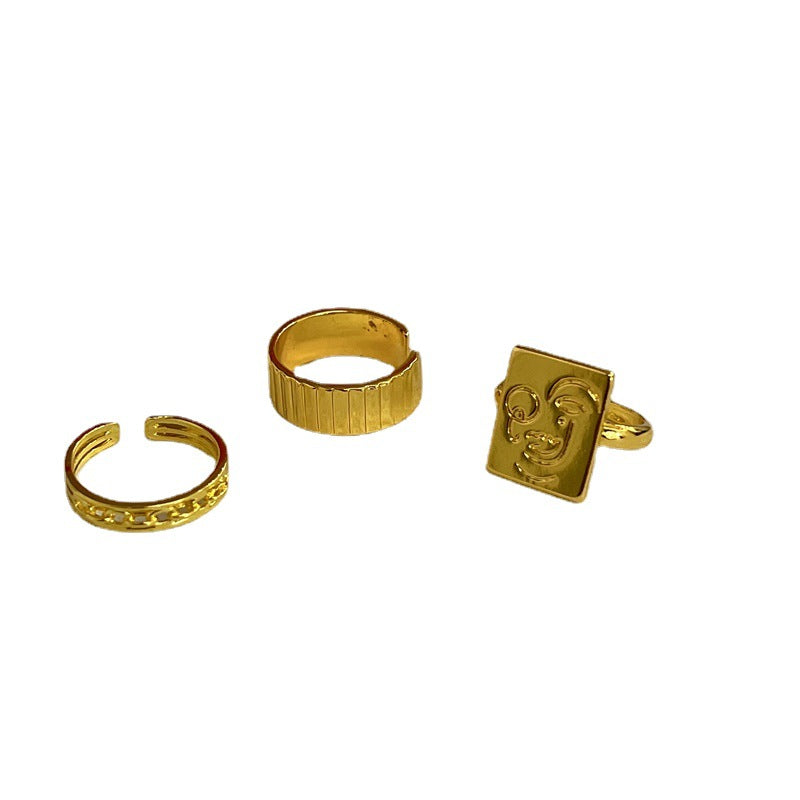 S925 Sterling Silver Retro Ring