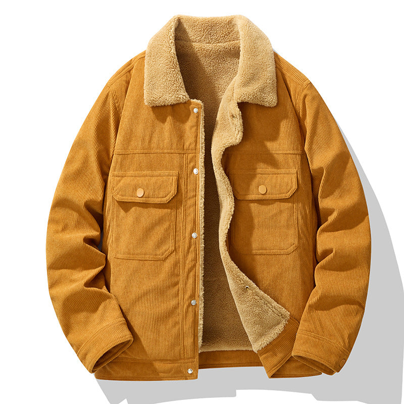 Men's Corduroy Winter Jacket
