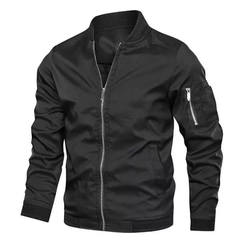 Men's Stand Collar Spring Jacket