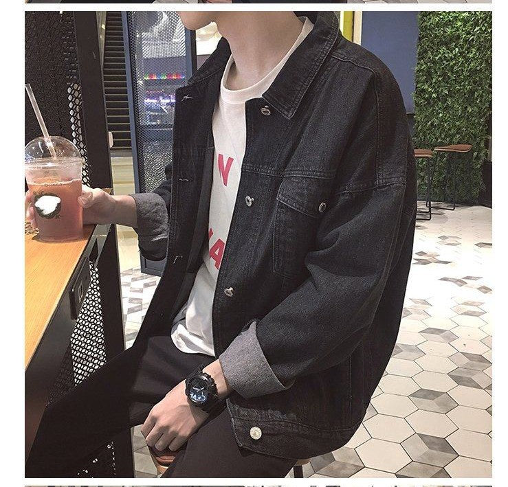 Men's Loose Casual Denim Jacket
