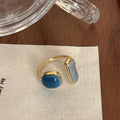 Royal Blue Zircon Ring