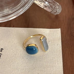 Royal Blue Zircon Ring