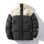 Men's Stand Collar Padded Jacket