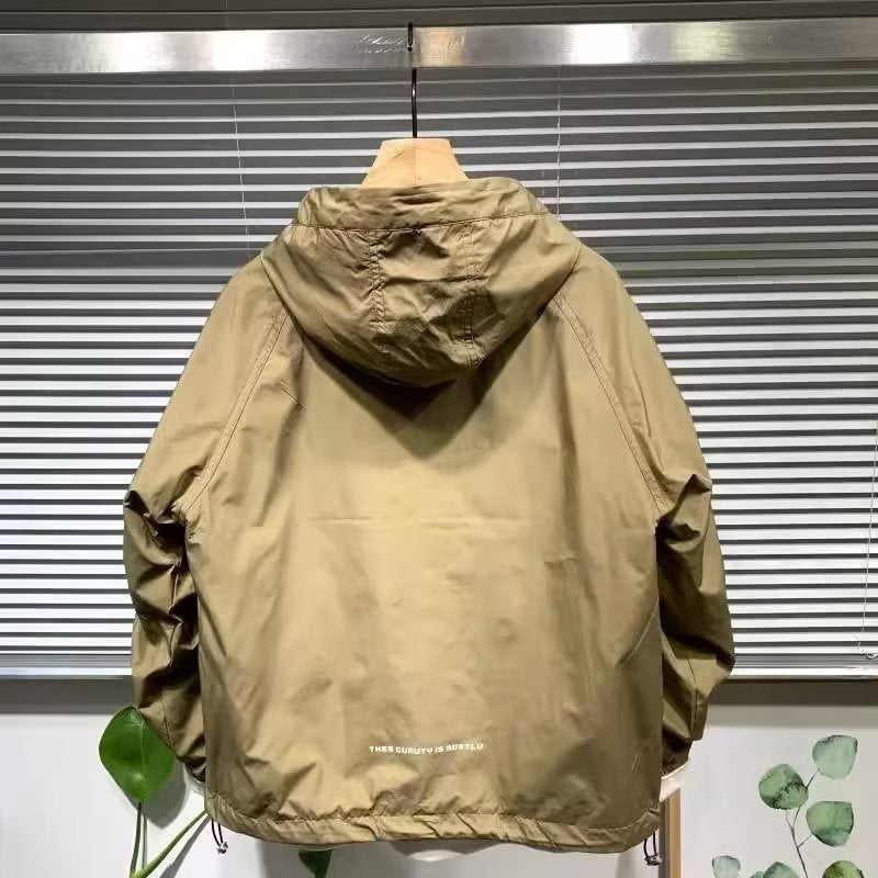 Men's Hooded Workwear Jacket