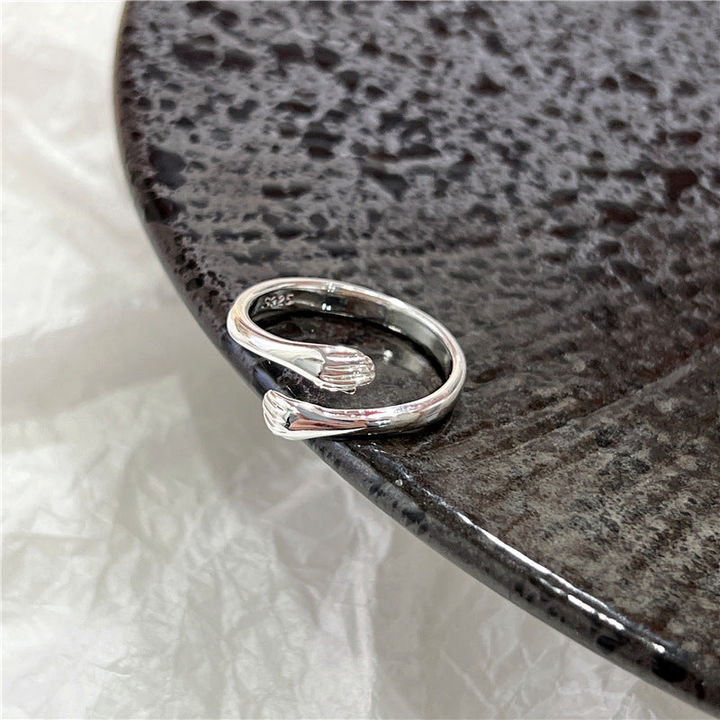 S925 Sterling Silver Retro Ring